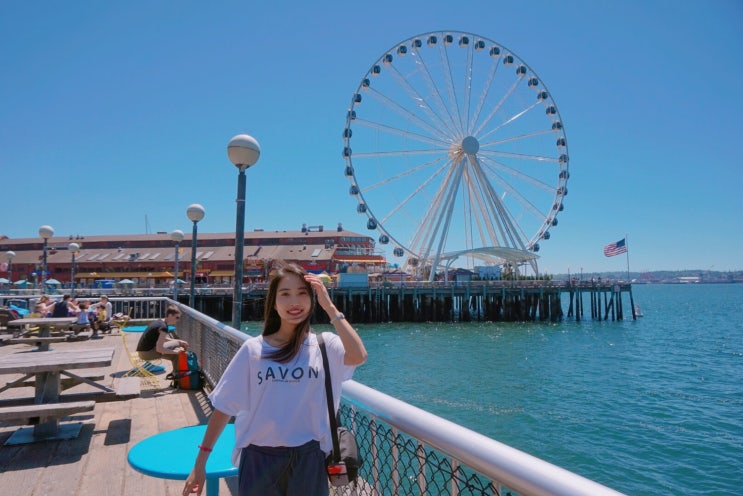  미국 시애틀(Seattle) 여행 1편 : 다운타운, 스타벅스1호점, 파이크플레이스마켓, 껌벽, 워터프런트파크 / 여행코스, 관광지