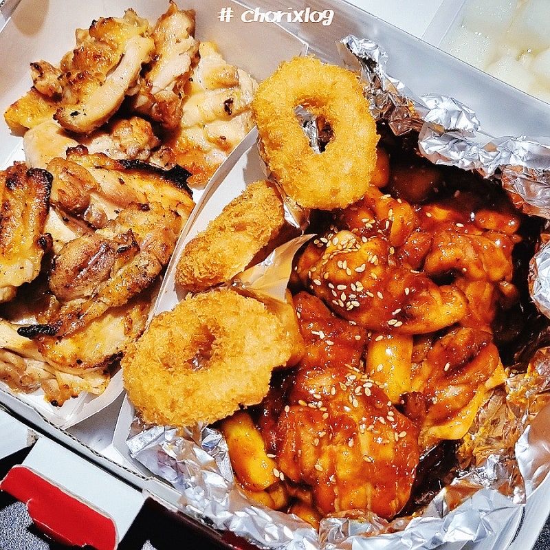닭다리살 순살치킨 추천 꾸브라꼬 숯불두마리치킨 양념/소금구이
