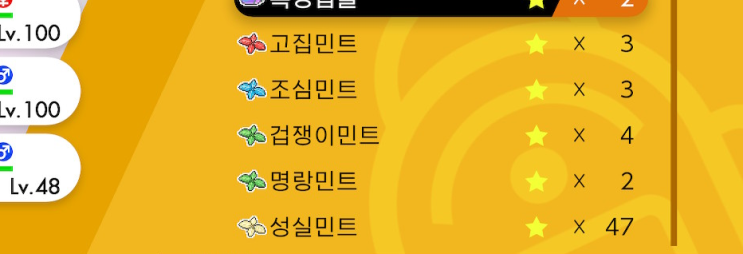  포켓몬스터 소드/실드 공략 [민트 무한 파밍/노가다]