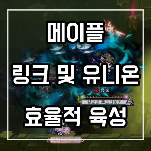 메이플 링크 및 유니온 추천 (메이플스토리 효율적 육성) 메이플 링크 및 유니온 추천 (메이플스토리 효율적 육성)