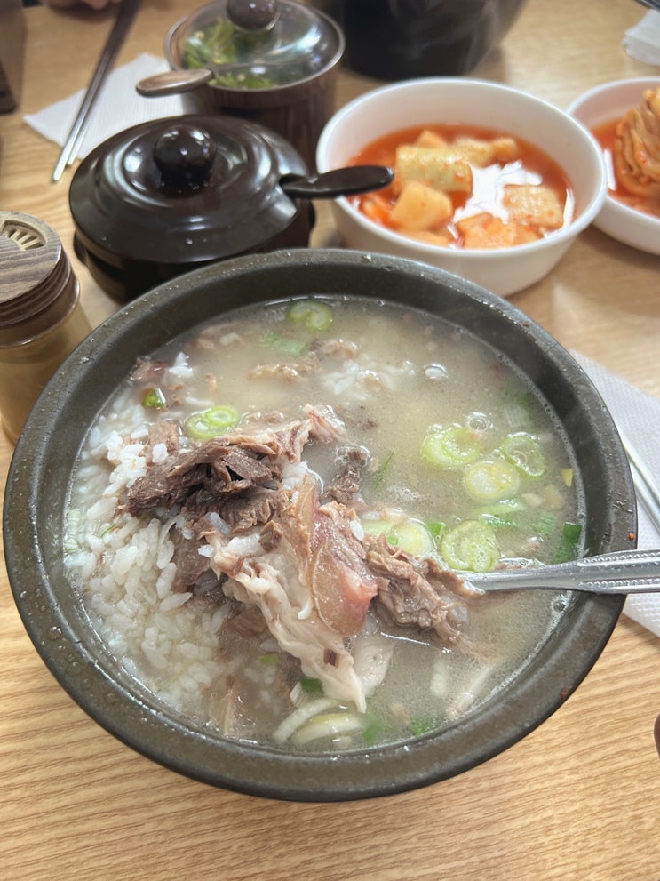  인천 송림동 해장국집 - 60년 가까이된 설렁탕 노포 맛집 점심 (주차/메뉴/포장)