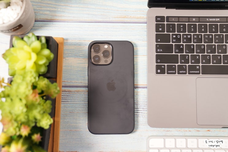  아이폰 실리콘 케이스 정품 7개월 사용 후기(iPhone 13 프로 맥스)