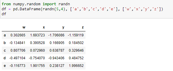  [Python] Pandas Dataframe