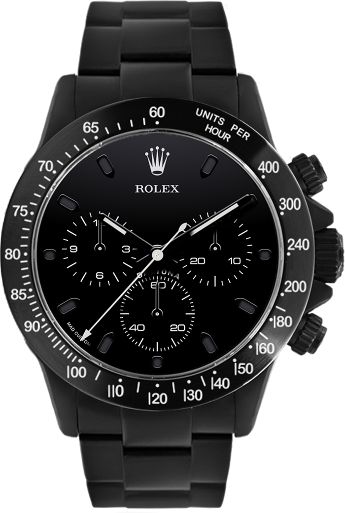  Rolex Mad Customized Daytona Black 롤렉스 매드 커스텀 데이토나 워치3 워치4 워치5 워치페이스
