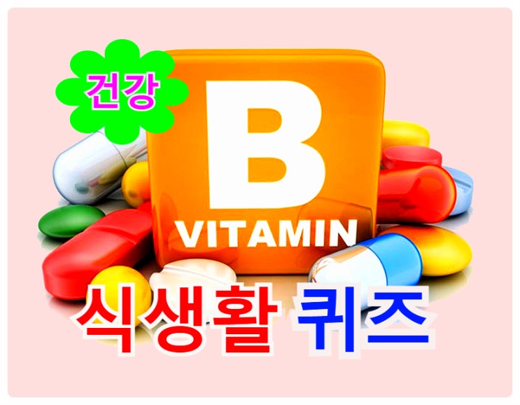 비타민B, 칼슘 하루권장량... 많은 음식은?