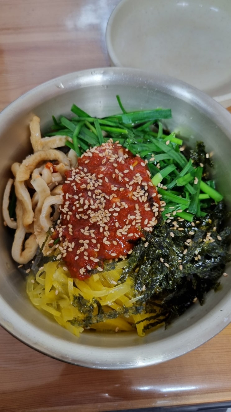  국제시장의 숨은 비빔당면맛집(할매단팥죽)-내돈 내산