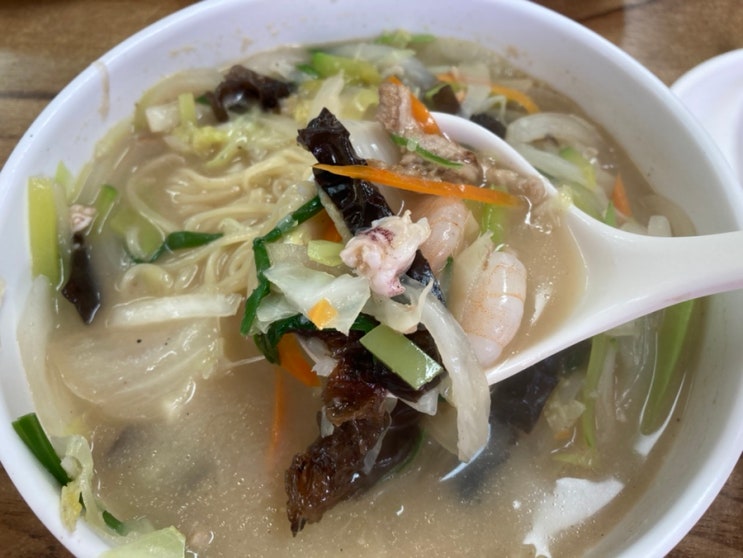  부산시민공원맛집, 연지동 연지짬뽕냉면, 초마면 추천