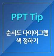  [PPT] 순서도 다이어그램 색 적용하기