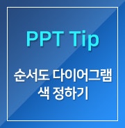 [PPT] 순서도 다이어그램 색 적용하기