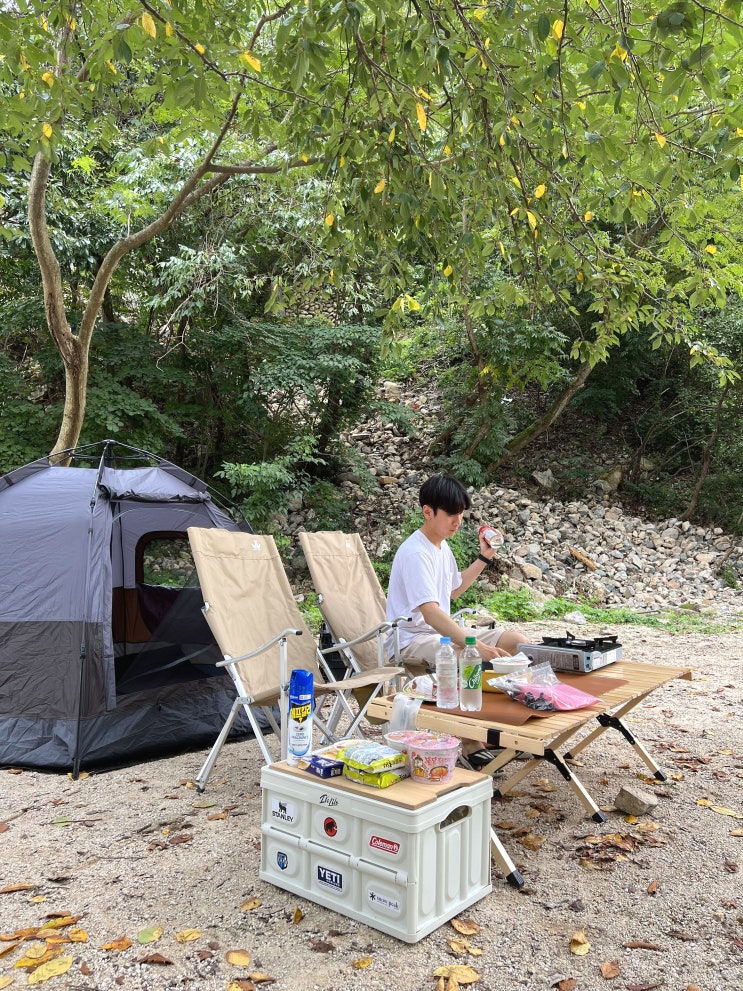 부산근교 경남양산 라라캠핑장 : 조용하게 힐링하기 좋았던 캠핑장 (feat.계곡)