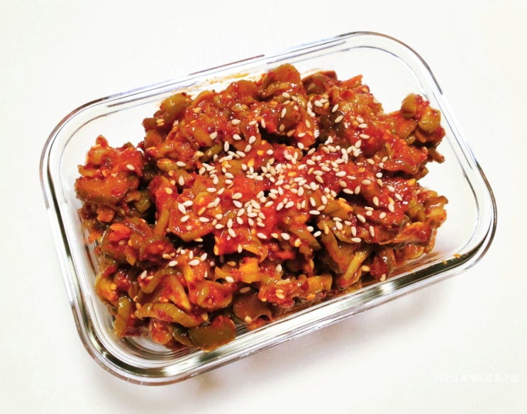  오이지무침 만들기 오이장아찌