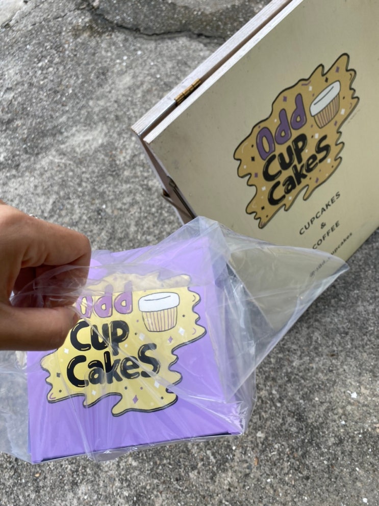 [부산] 온천천 카페거리 케이크 맛집 '오드컵케이크' Odd Cup Cakes, 부산 컵케이크 전문전, 생일/기념일 케이크 주문