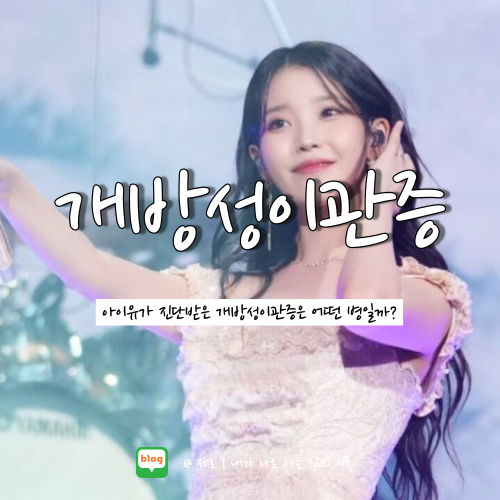  아이유 콘서트 전 진단받은 개방성 이관증은 무엇일까?
