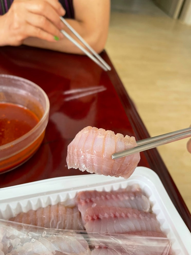  국산홍어 배달맛집 백년수산