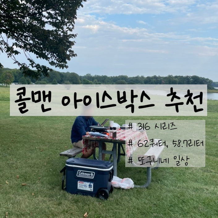  콜맨 아이스박스 316 시리즈 62쿼터 후기