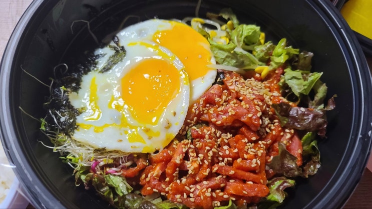 비빔밥 맛집 인천 고기듬뿍 대왕 비빔밥 & 냉면 연수점