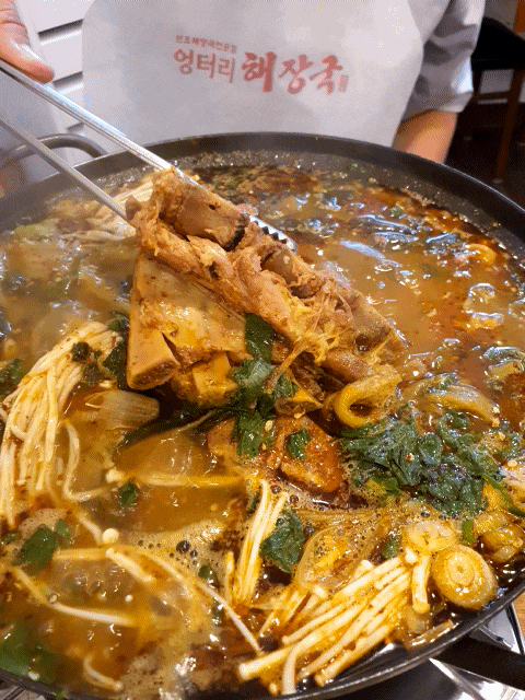  신정네거리맛집 엉터리해장국 신정점 감자탕 맛있네요!