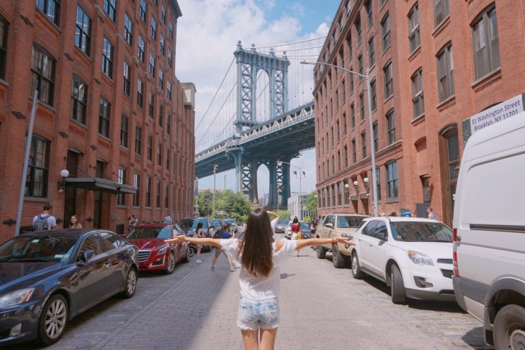  미국 뉴욕(NewYork) 여행 5편 : 덤보, 브루클린브릿지, 스모르가스버스, 루스벨트아일랜드 / 관광지, 여행코스, 맛집, 볼거리