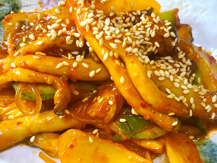  애호박버섯볶음 만드는 법 간단해요
