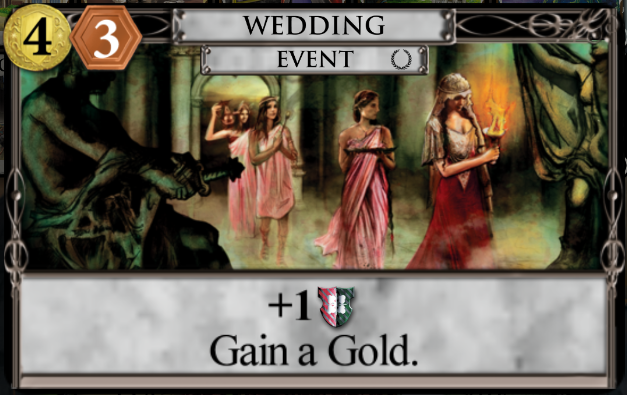 도미니언 카드 결혼 Wedding - 현실의 결혼을 이렇게 잘 묘사한 게임이 있던가?