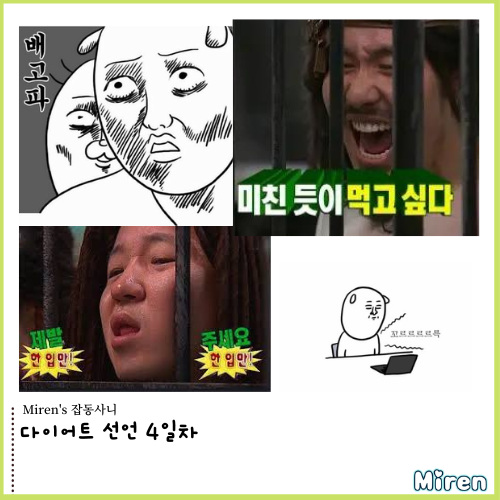  다이어트 선언 4일차