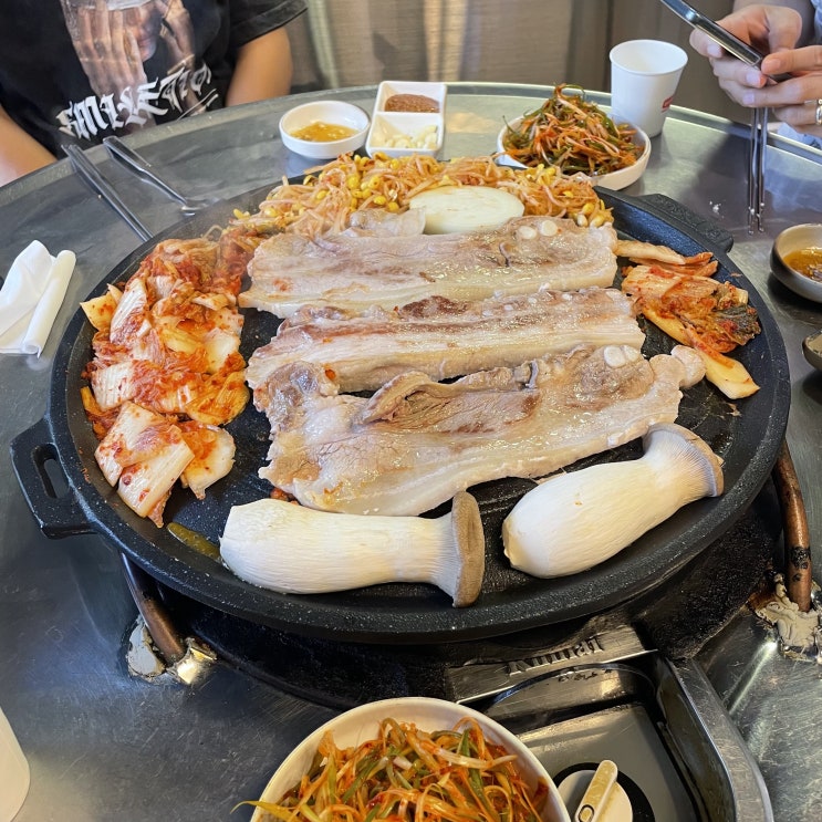  [군자 맛집] 솥뚜껑 삼겹살 로컬찐맛집 '무조건생고기삼겹살'