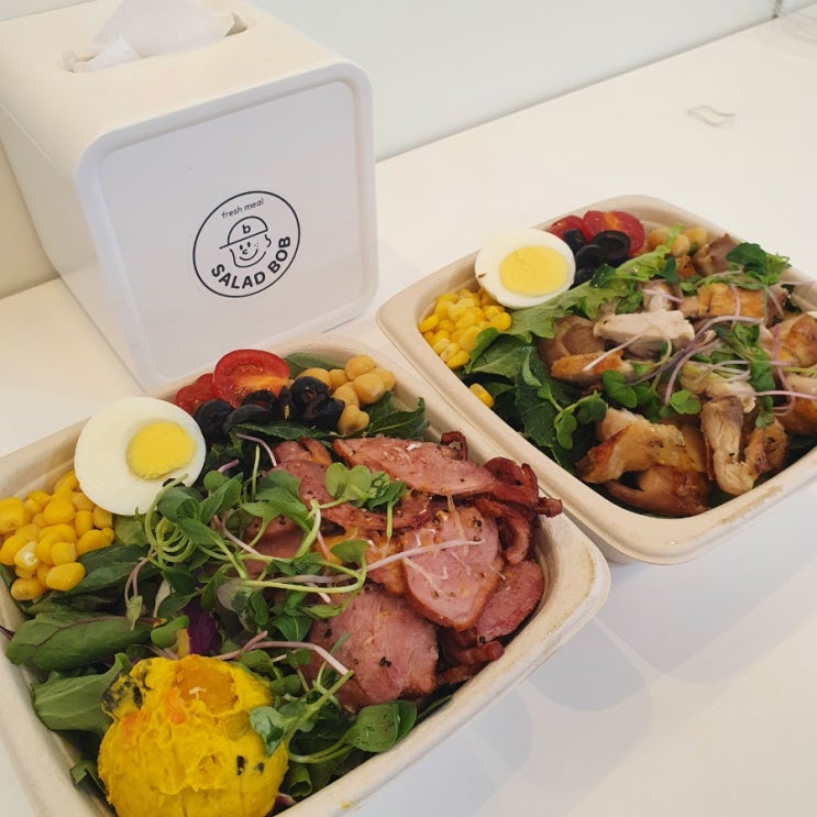  범어동 샐러드 범어동 맛집 닭다리살샐러드와 훈제오리와단호박샐러드가 맛있는 '샐러드밥 범어점'