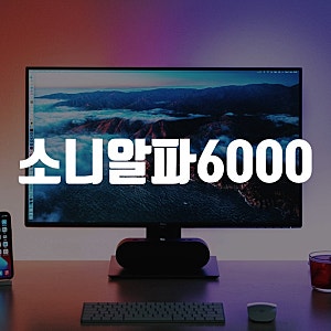 소니 알파 6000 입문용 카메라 리뷰