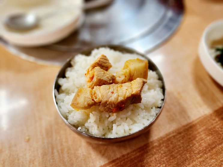  [오산 정옥숯불갈비] 갈비보다는 생삼겹살 김치찌개