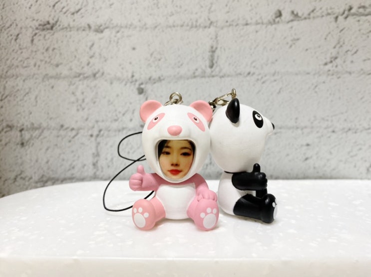  특별한 날 선물로 좋은 귀여운 커플키링 얼굴피규어 아이돌키즈 포토인형 / 사진인형 / 얼굴인형 / 인형주문제작 / 피규어주문제작