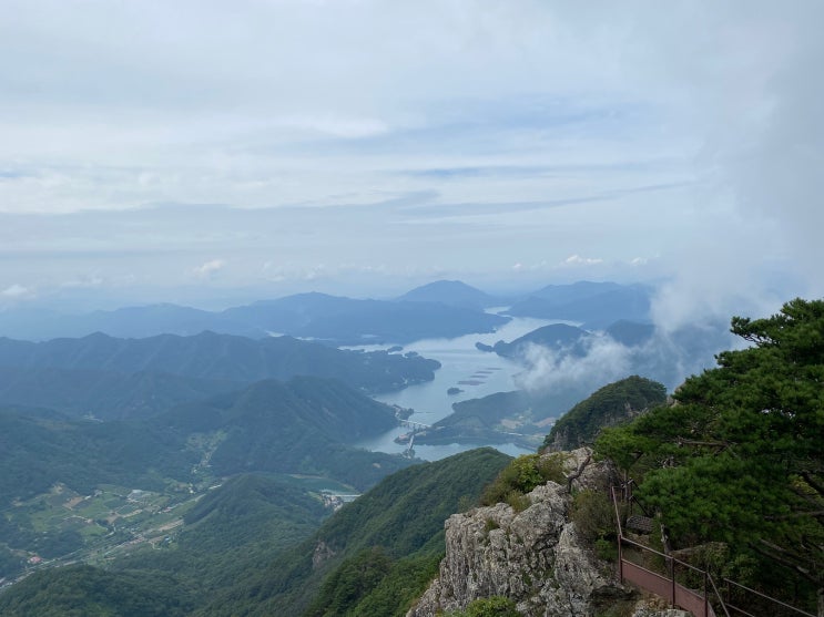 취미로 하는 등산, 월악산 덕주사~보덕암 등산코스 (원점회귀 러닝)