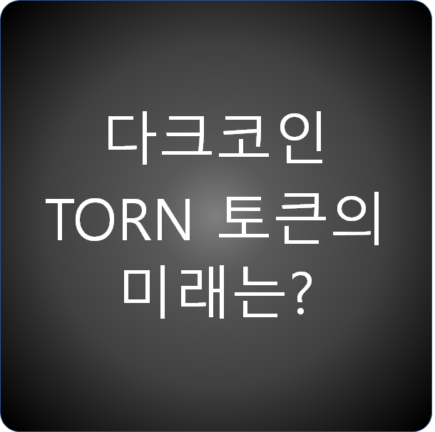  TORN 코인 토큰의 미래는? - 토네이도 캐시에 달려있다.