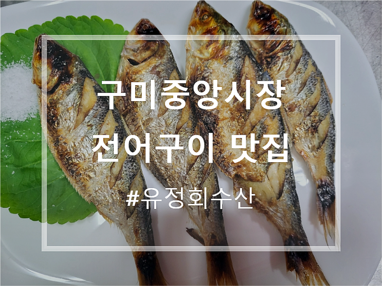  구미 원평동 | 유정회수산, 미친 가성비 중앙시장 횟집 #전어구이 #구미 전어회 #구미 오징어회 #전어 비싼 이유 #돌돔포장
