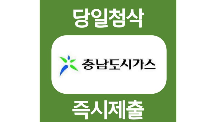 충남도시가스 씨엔시티에너지 신입사원  자기소개서 항목 자소서 문항 작성방법 첨삭받기