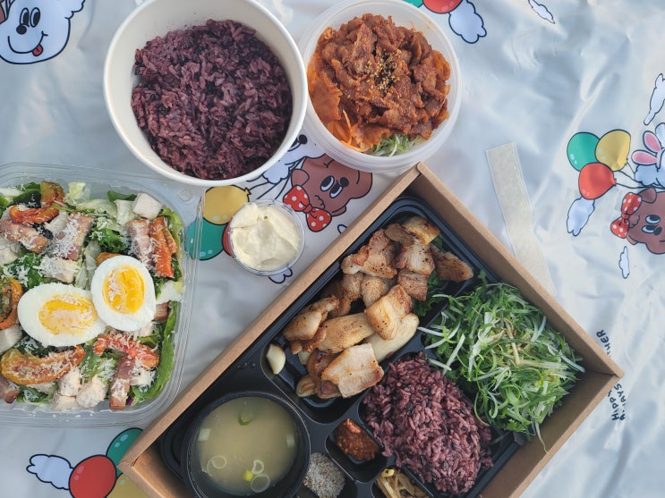  금암동 맛집 전주 도시락배달되는 '오우리' 로 급 피크닉!!