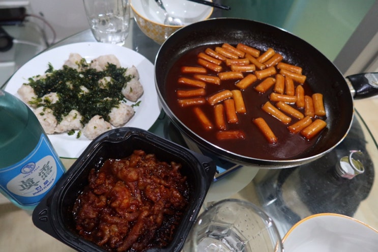  한달동안 먹고팠던 떡볶이 한풀이
