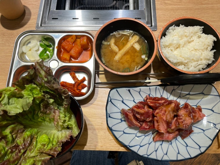  [잠실맛집 / 롯데월드몰 맛집] 내돈내산 솔직 후기 혼밥 가능한 1인 화로구이 "신씨화로익스프레스 롯데월드몰점"