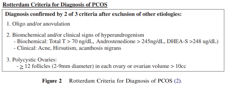  다낭성 난소 증후군 (Polycystic ovary syndrome) 리뷰