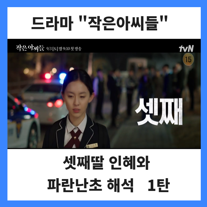  넷플릭스 작은 아씨들 1화 ~ 6화까지 다 본 후기, 파란 난초와 인혜의 연결고리