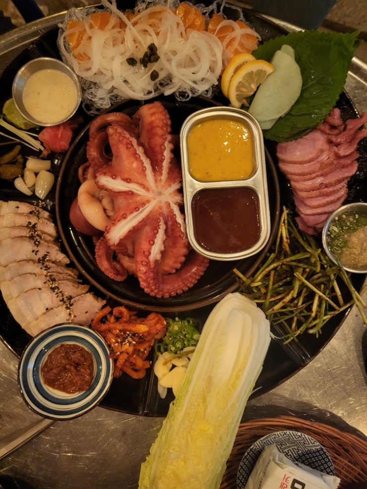  대흥동 분위기 깡패 야외 맛집 배실댁 육값하네세트 후기