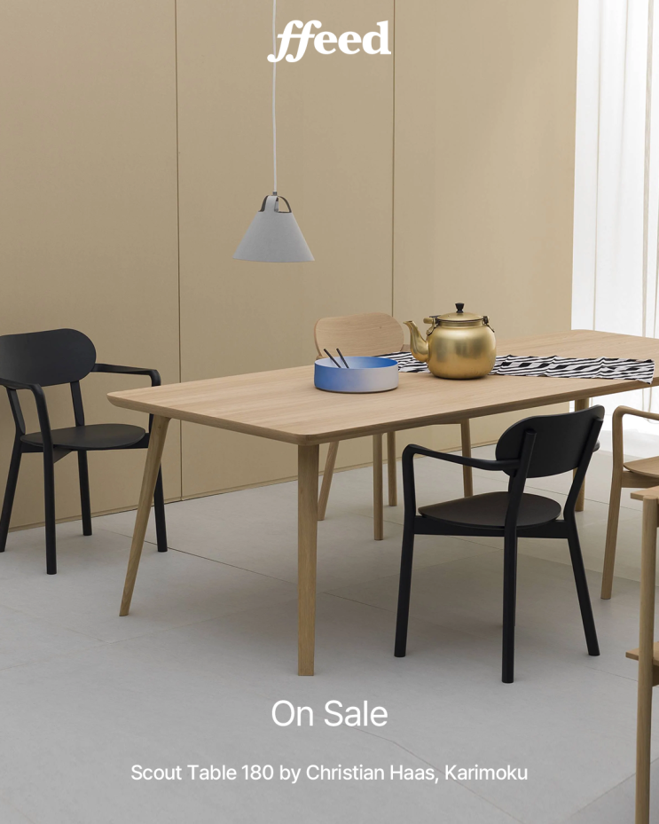  [On Sale] Scout Table 180 by Christian Haas