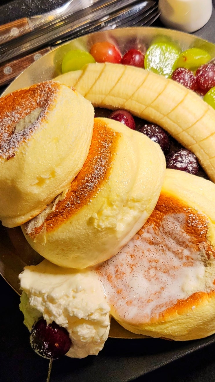  젠젠 :: 송리단길 카페, 잠실 수플레 팬케이크/브런치 맛집