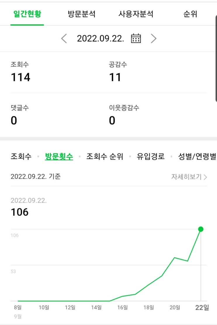 블로그 시작 1주일차 후기