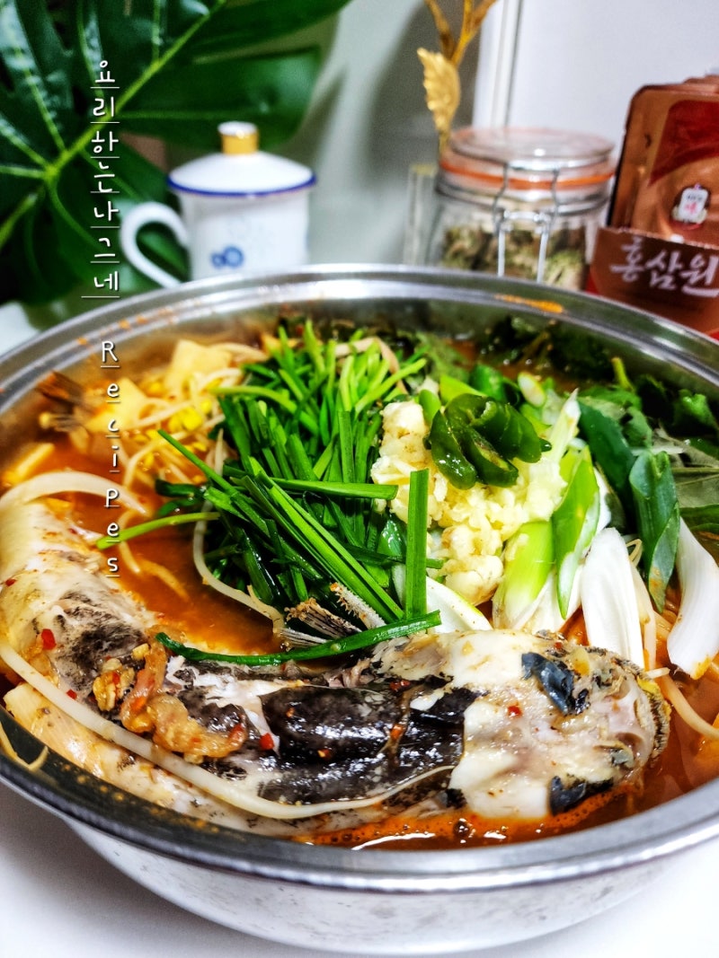 메기매운탕 끓이는법 민물 매운탕 양념과 재료