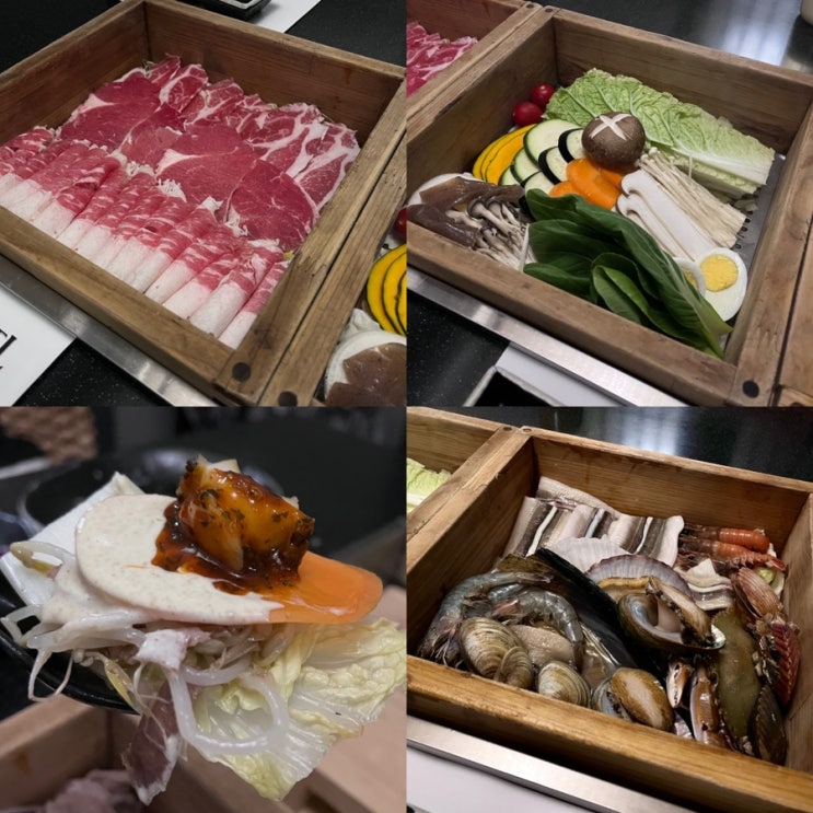  서면상견례 서면가족외식 하기 좋은 길세이로무시 서면점 편백찜