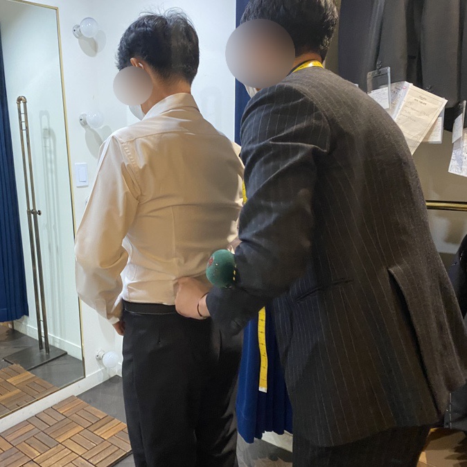  까사비토 맞춤예복 1차가봉