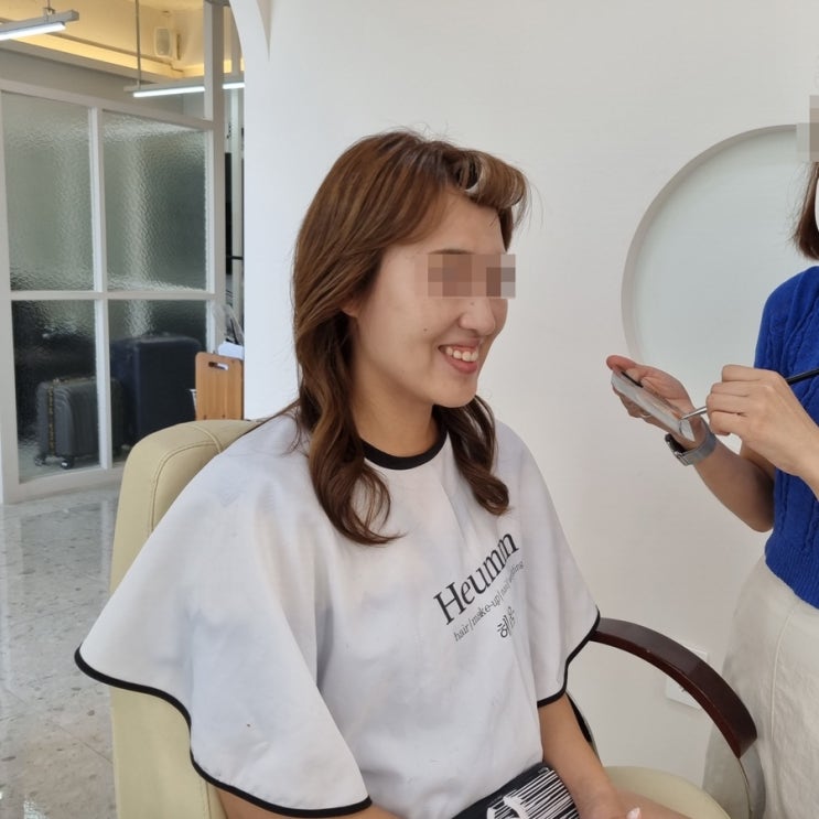  토탈 위뜨스튜디오 헤움메이크업- 신부 치크 메이크업