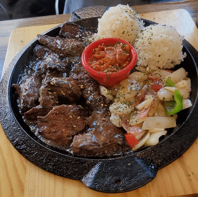  부평 김볶스 스테이크 맛집이더라