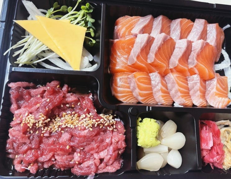  공릉 과기대 맛집 혼술하기 좋은 맛난 조합 육회왕자 연어공주