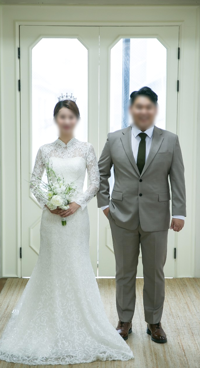  [펜타그라피] 웨딩촬영 - 하얀문 배경씬